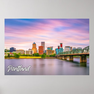 Portland, Oregon, Vereinigte Staaten Poster