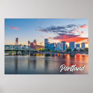 Portland, Oregon, Vereinigte Staaten Poster