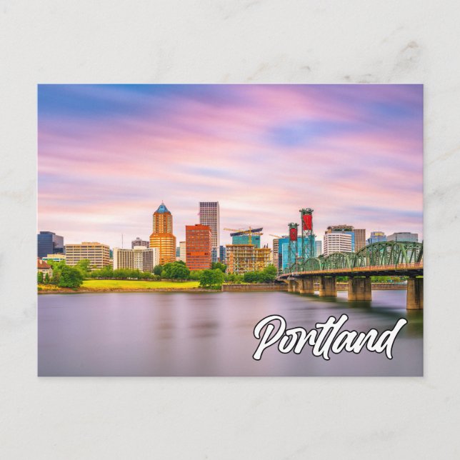 Portland, Oregon, Vereinigte Staaten Postkarte (Vorderseite)