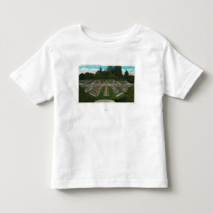 Portland, OregonView der Rosen-Test-Gärten Kleinkind T-shirt