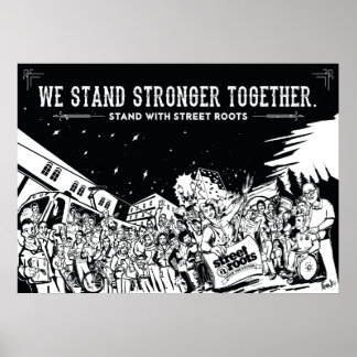Portland Parade - ein Street Roots Deckplakat Poster