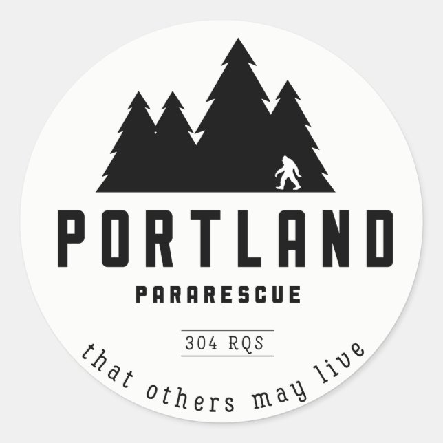 Portland Pararetter Stickers (Vorderseite)
