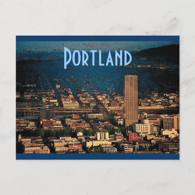 Portland Postcard Postkarte (Vorderseite)