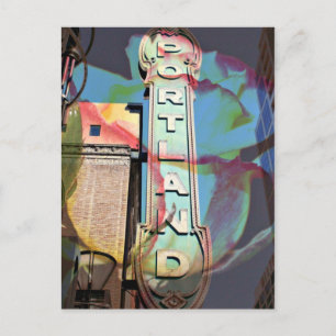 "Portland" Postkarte
