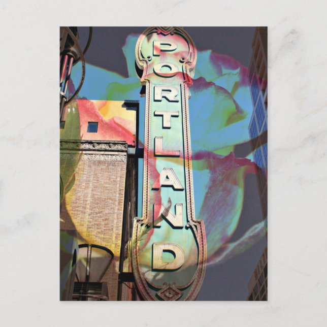 "Portland" Postkarte (Vorderseite)