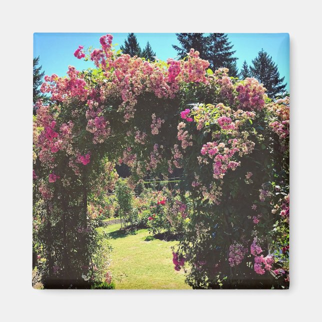 Portland Rose Garden, OR Magnet (Vorne)