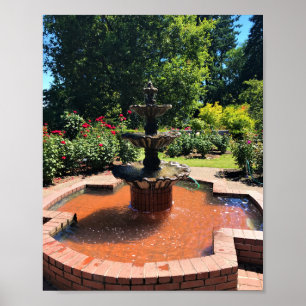 Portland Rose Garden, OR Poster