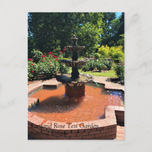 Portland Rose Garden, OR Postkarte