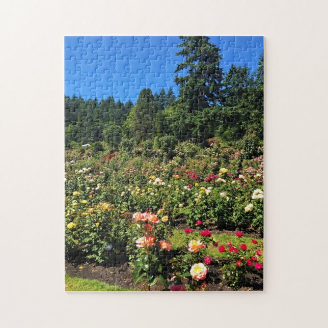Portland Rose Garden, OR Puzzle (Vertikal)