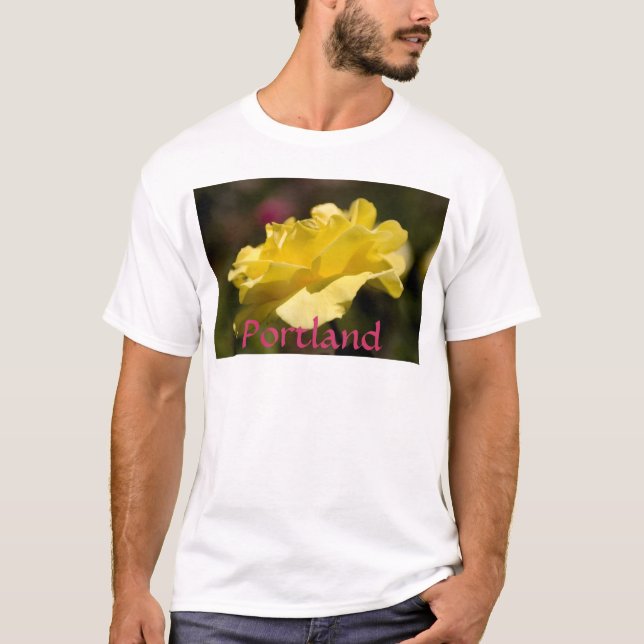 Portland-Rose T-Shirt (Vorderseite)