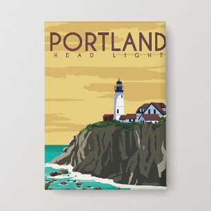 Portland-Scheinwerfer Button