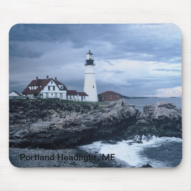 Portland-Scheinwerfer Mousepad (Vorne)