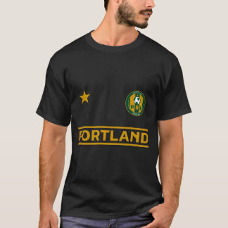 Portland Soccer Jersey Mini Abzeichen Original T-Shirt
