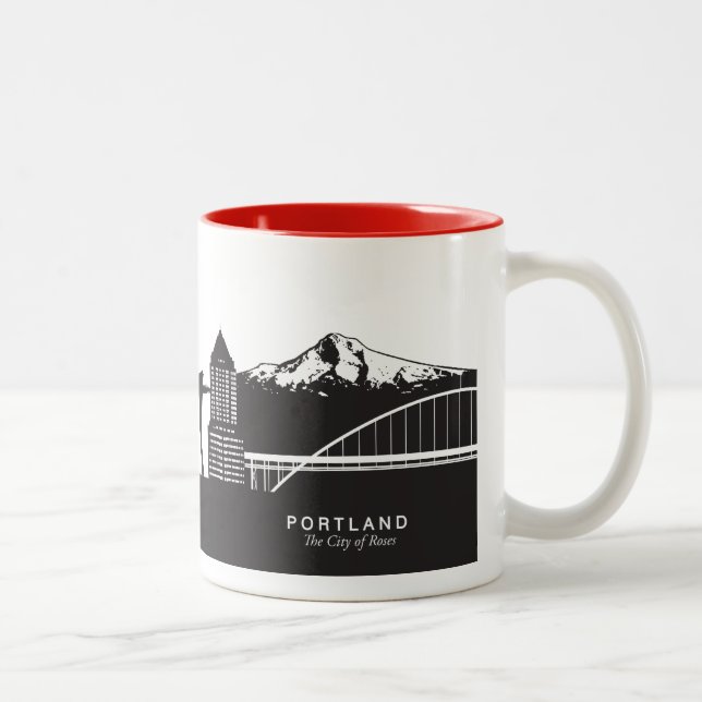 Portland Souvenir Tasse (Rechts)