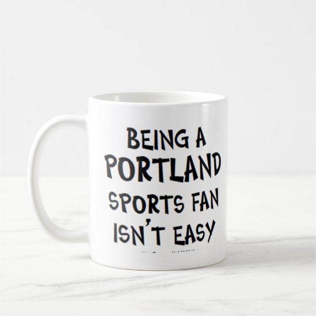 portland sports fan, being kaffeetasse (Links)