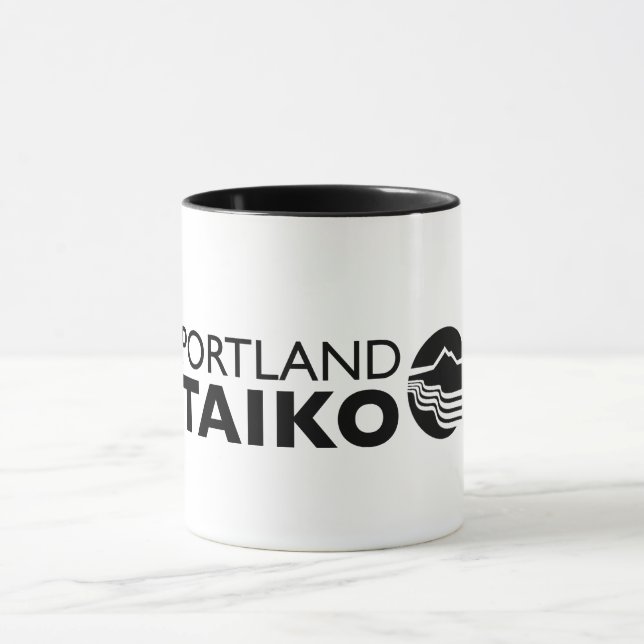 Portland Taiko Logo Tasse (Zentrum)