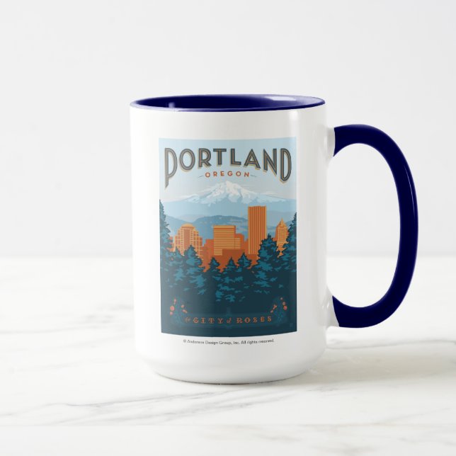 Portland Tasse (Rechts)
