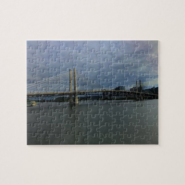 Portland Tilikum Crossing #1 Puzzle (Horizontal)