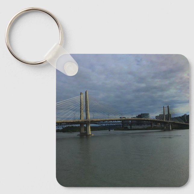 Portland Tilikum Crossing #1 Schlüsselanhänger (Vorderseite)