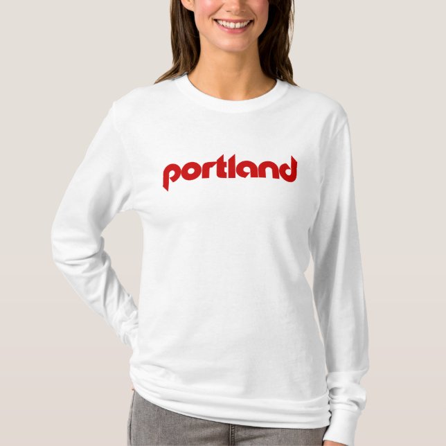 Portland - Trailblazers Basketball T - Shirt (Vorderseite)