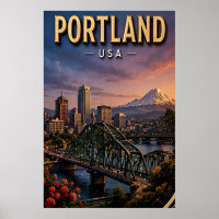 Portland Ufer und Stadtbrücken