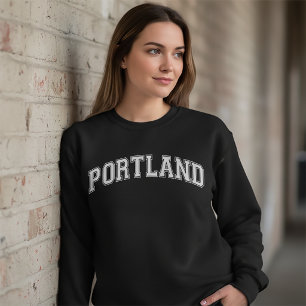 PORTLAND University Style Sweater America Uni Sweatshirt