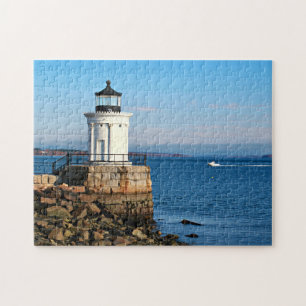Portland-Wellenbrecher-Leuchtturm, Maine Puzzle