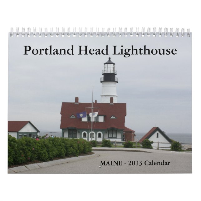 Portlandhauptleuchtturm-Kalender Kalender (Titelbild)