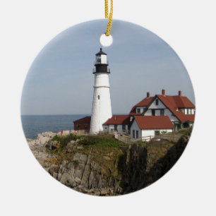 Portlandhauptleuchtturm Keramikornament