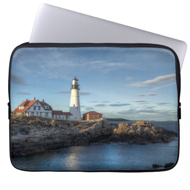Portlandhauptleuchtturm Laptopschutzhülle (Vorderseite)