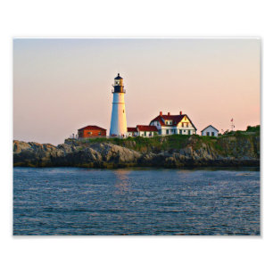 Portlandhauptleuchtturm, Maine Fotodruck