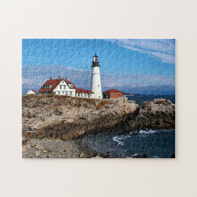 Portlandhauptleuchtturm, Maine Puzzle (Horizontal)