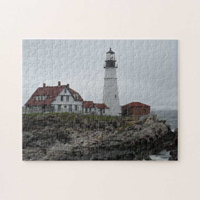 Portlandhauptleuchtturm, Maine Puzzle (Horizontal)