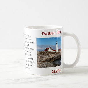 Portlandhauptleuchtturm, Maine-Tasse Kaffeetasse
