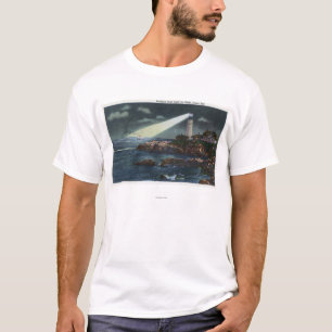 Portlandhauptleuchtturm nachts T-Shirt