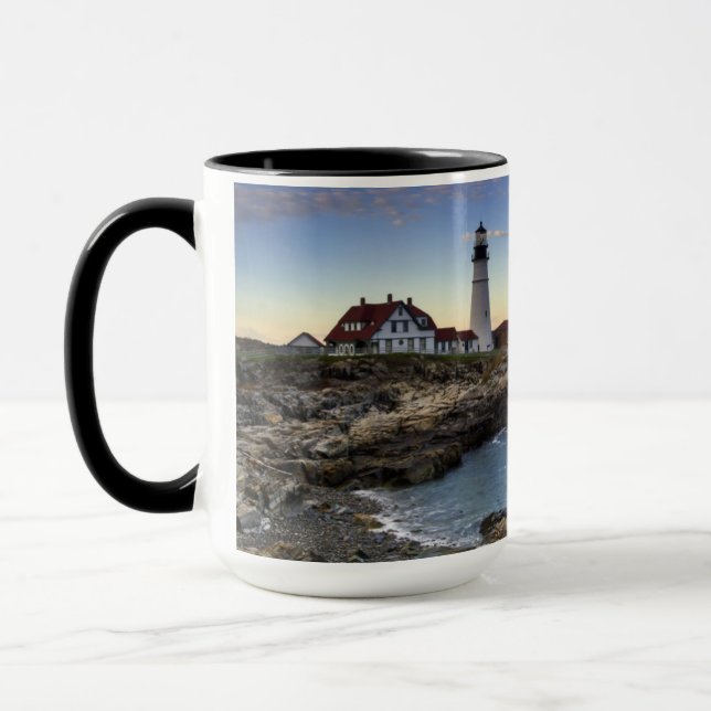 Portlandhauptleuchtturm Tasse (Links)