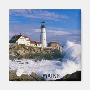 PORTLANDhauptlicht, MAINE Magnet