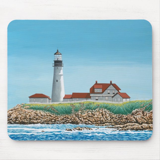 Portlandhauptlicht Mousepad (Vorne)