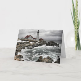 Portlandhead-Leuchtturmkarte Karte