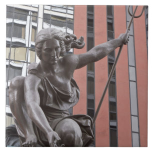 Portlandia Statue, Portland, Oregon Fliese