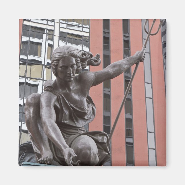 Portlandia statue, Portland, Oregon Magnet (Vorne)