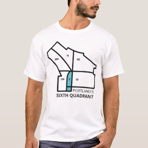 Portlands sechster Quadrant T-Shirt