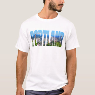 Portlandskyline-T - Shirt