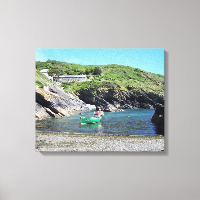 Portloe Cornwall England Leinwanddruck (Vorderseite)