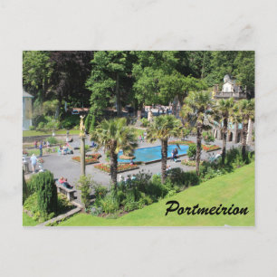 Portmeirion Postcard Drei Postkarte