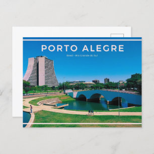 Porto Alegre Postkarte