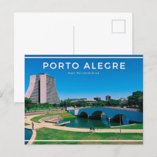 Porto Alegre Postkarte
