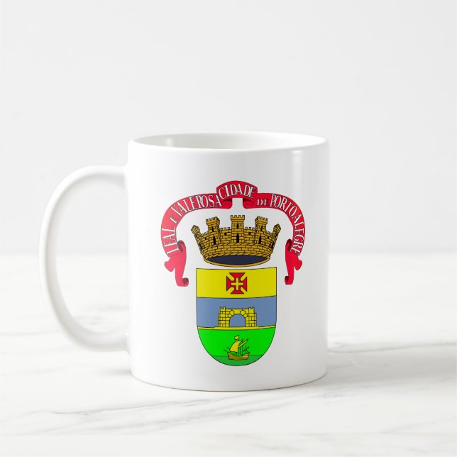 Porto Alegre (Siegel der Stadt) - BRASILIEN Kaffeetasse (Links)