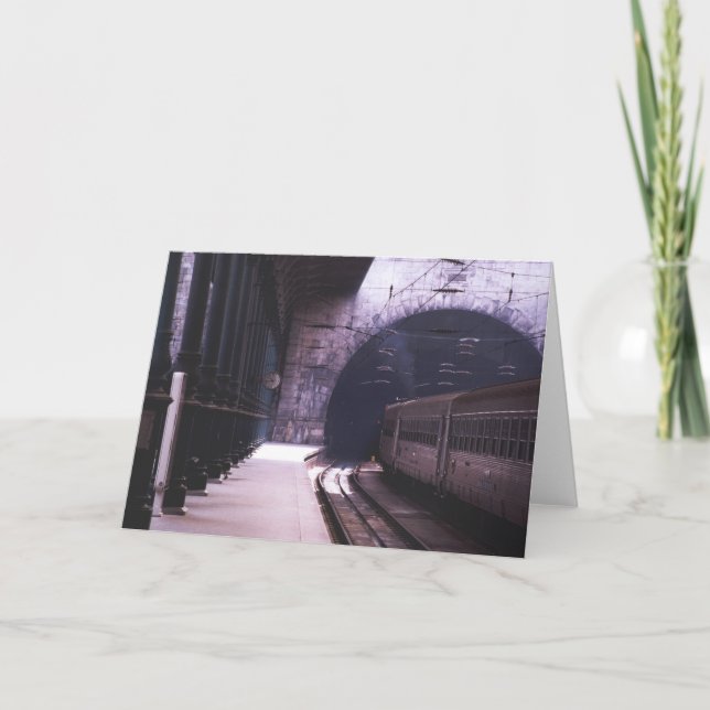 Porto-Bahnstation, Portugal Karte (Vorderseite)