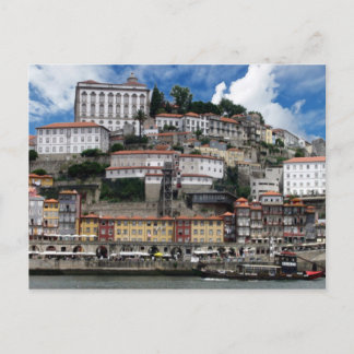 Porto-Gebäude typisch für Portugal Postkarte